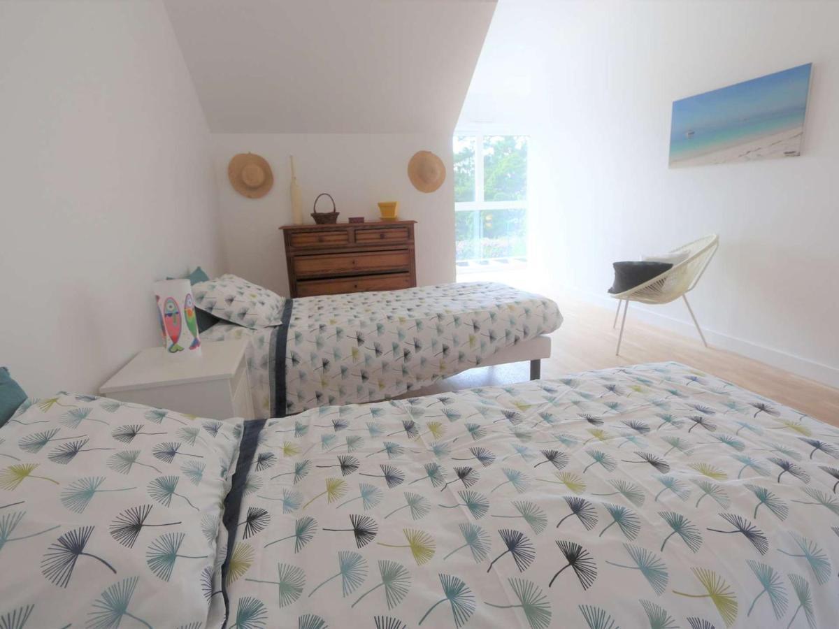 Duplex Lumineux A Benodet: Plage Et Thalasso A Pied, Terrasse, Parking Et Abri Velo Inclus - Fr-1-481-117 Exterior foto